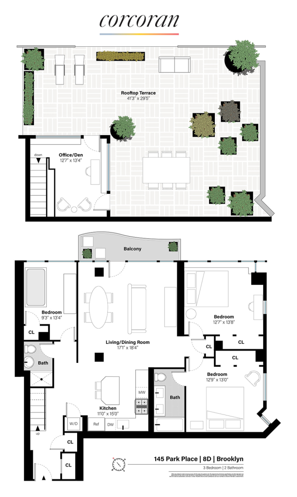 145 PARK Place 8D