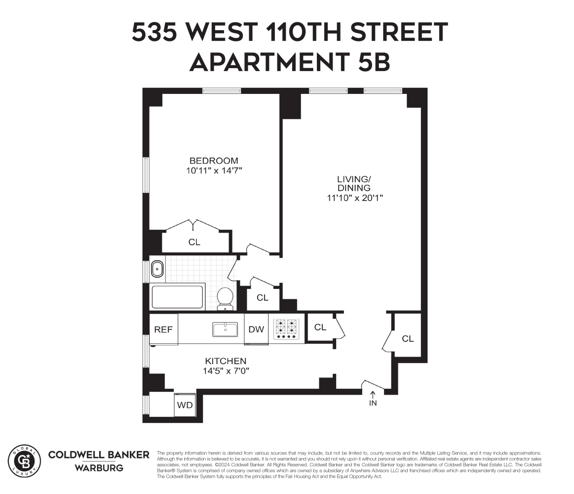 535 W 110TH Street 5B