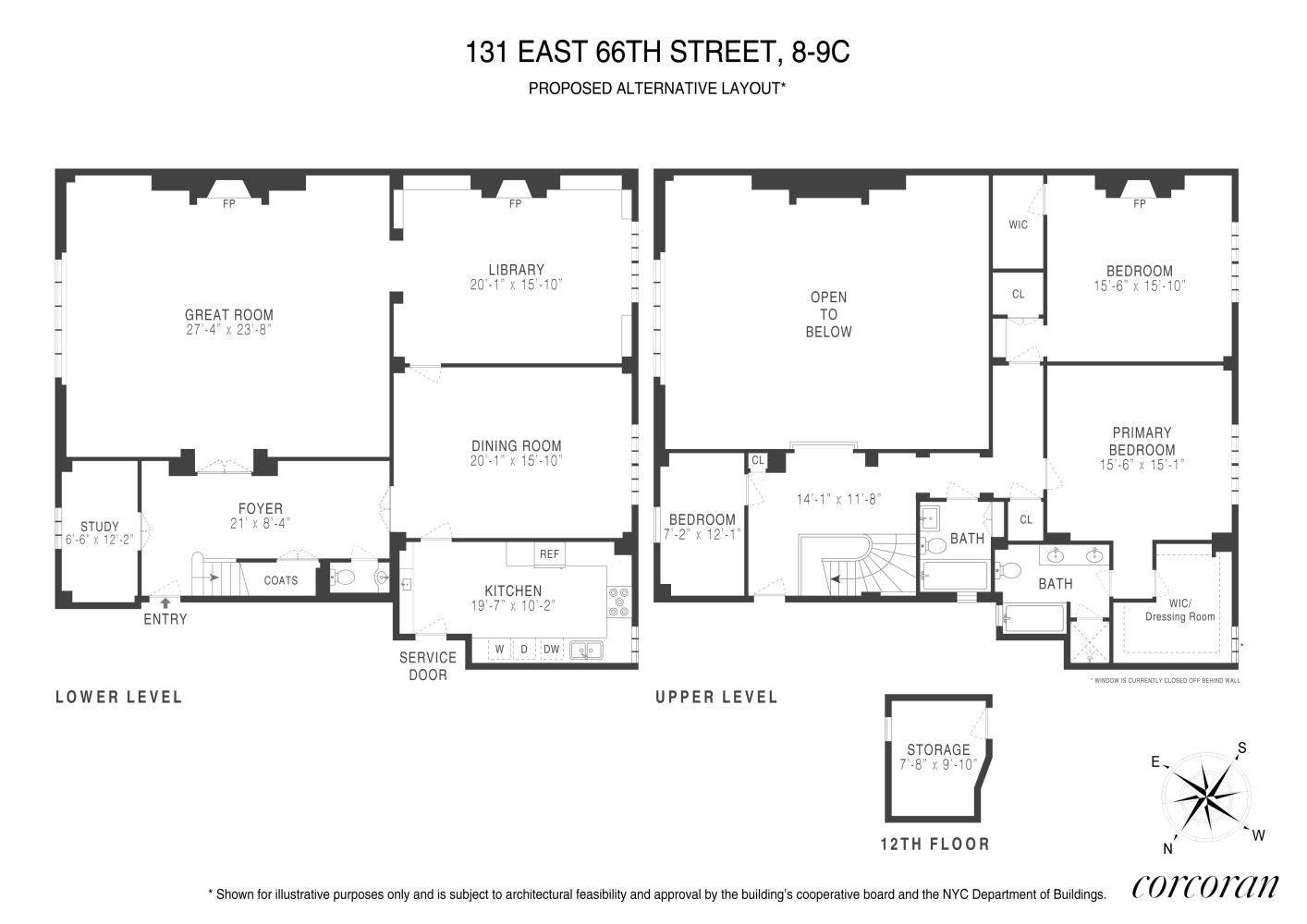 131 E 66TH Street 8/9C