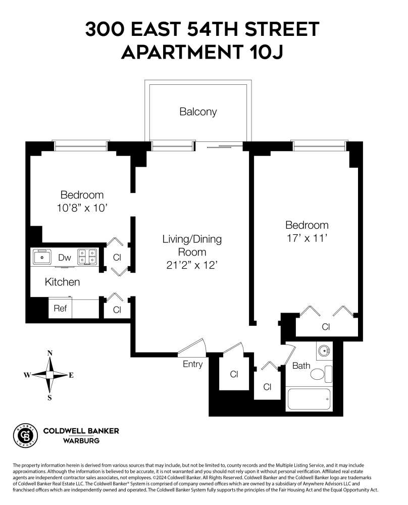 300 E 54TH Street 10J