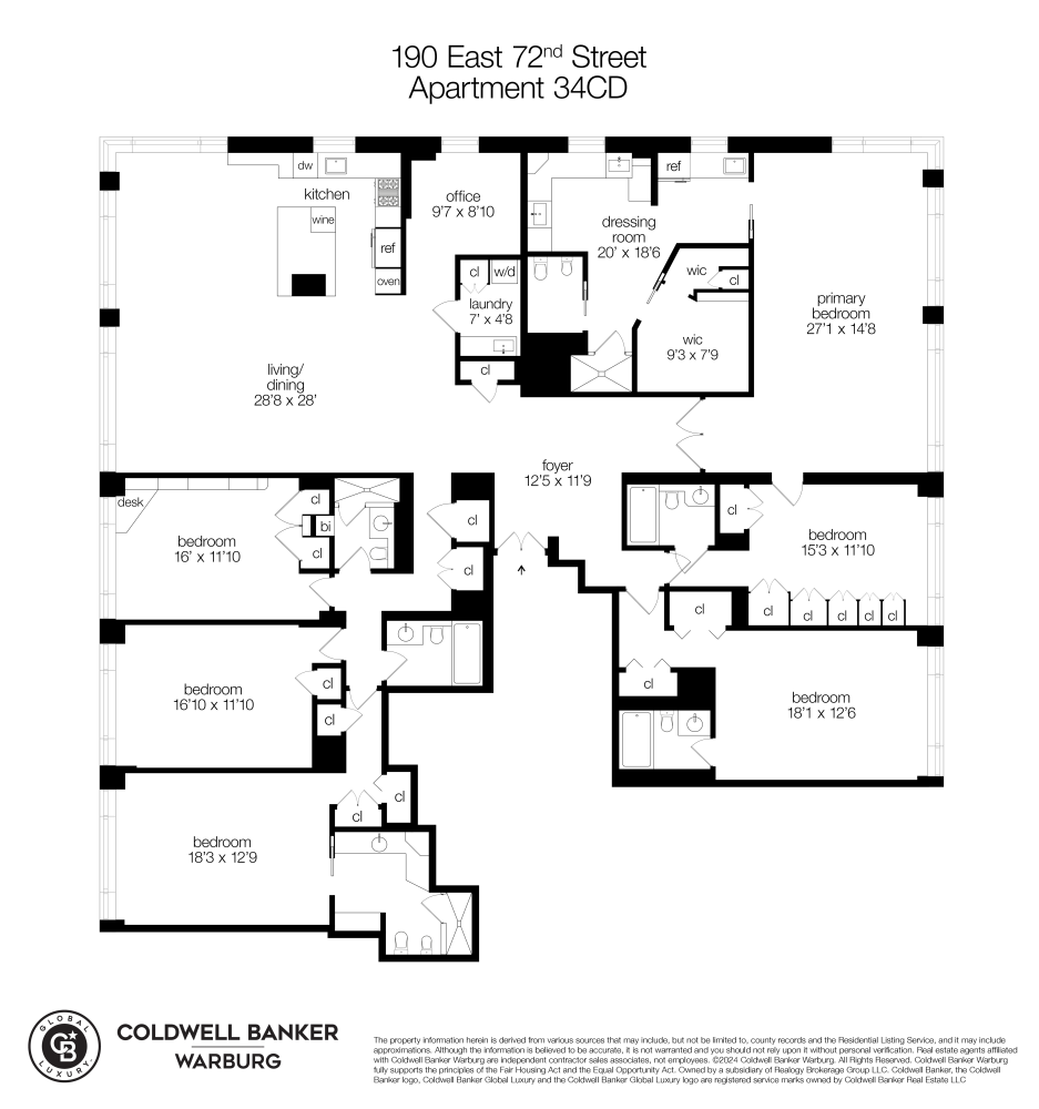190 E 72ND Street 34CD