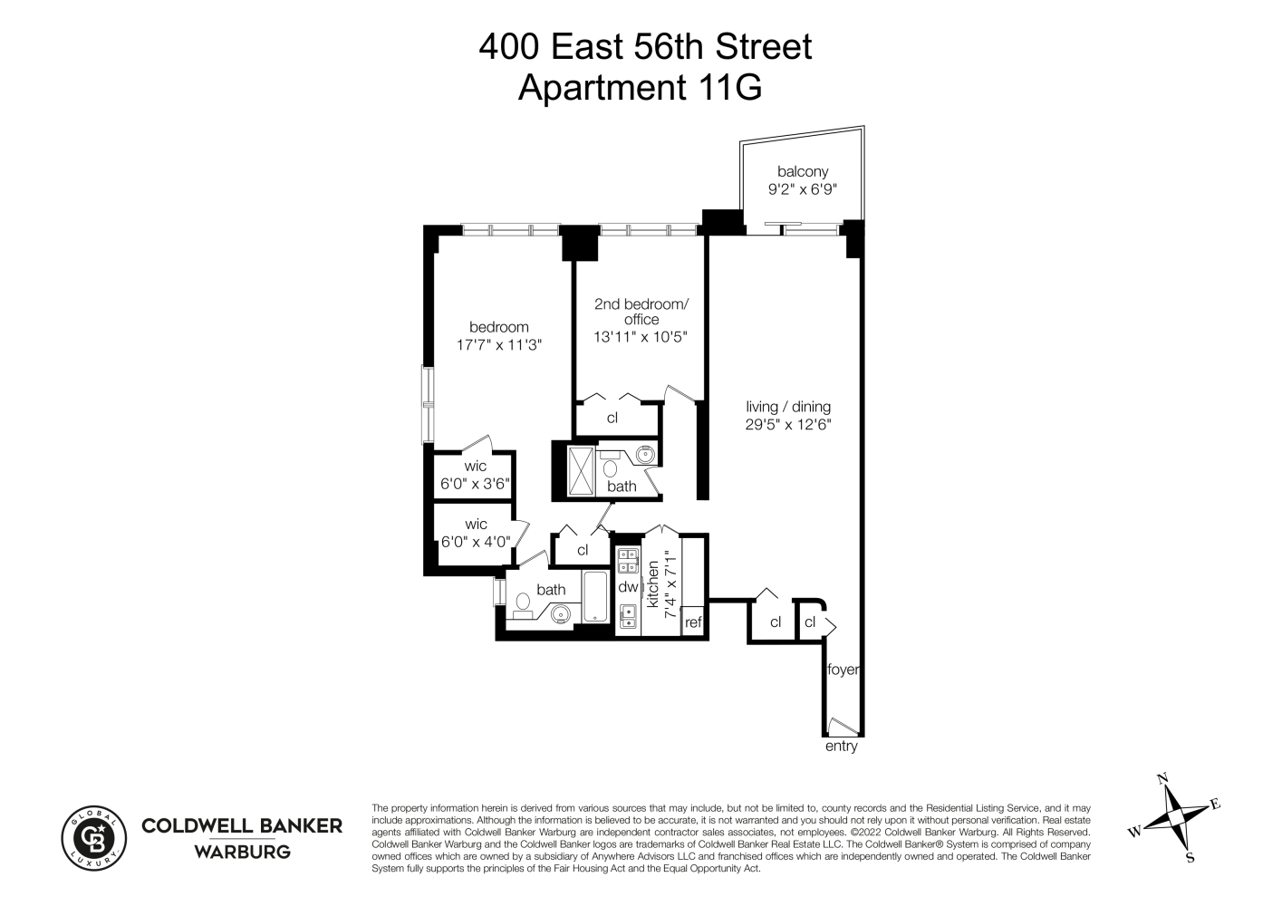 400 E 56TH Street 11G