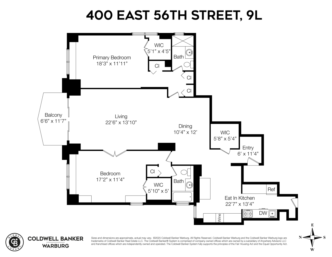 400 E 56TH Street 9L