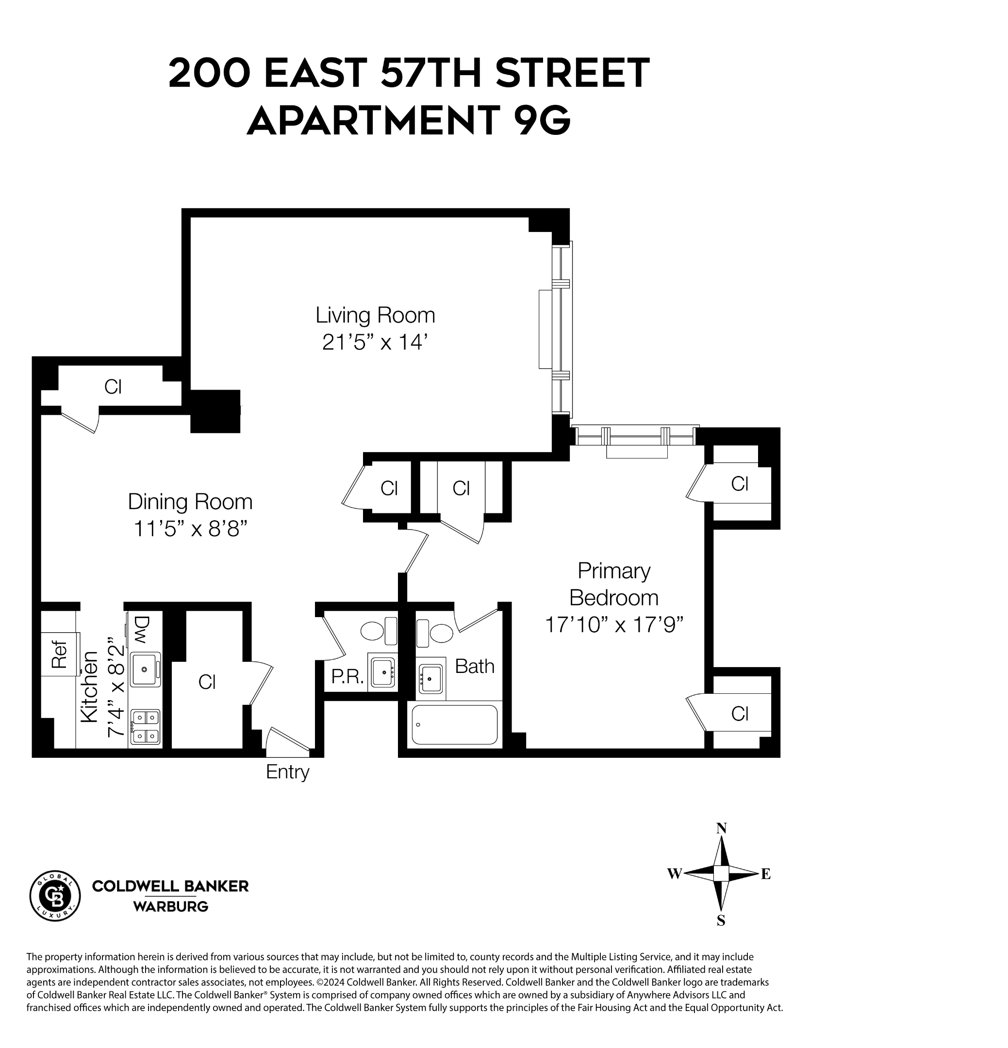 200 E 57TH Street 9G