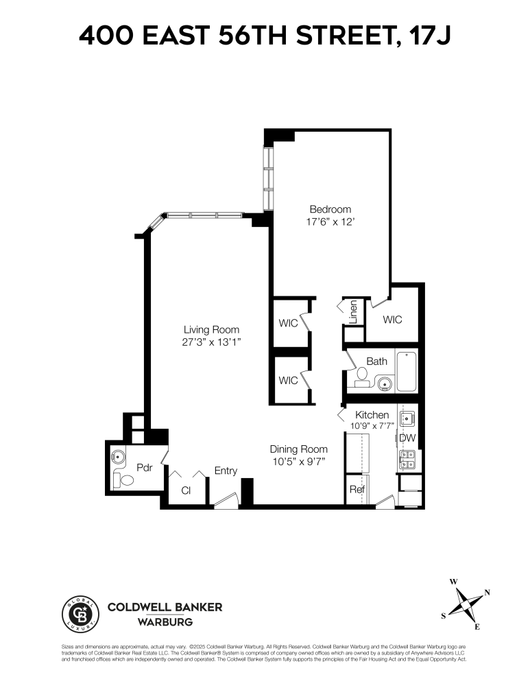 400 E 56TH Street 17J