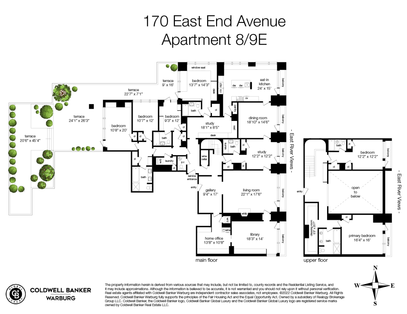 170 E END Avenue 8/9E