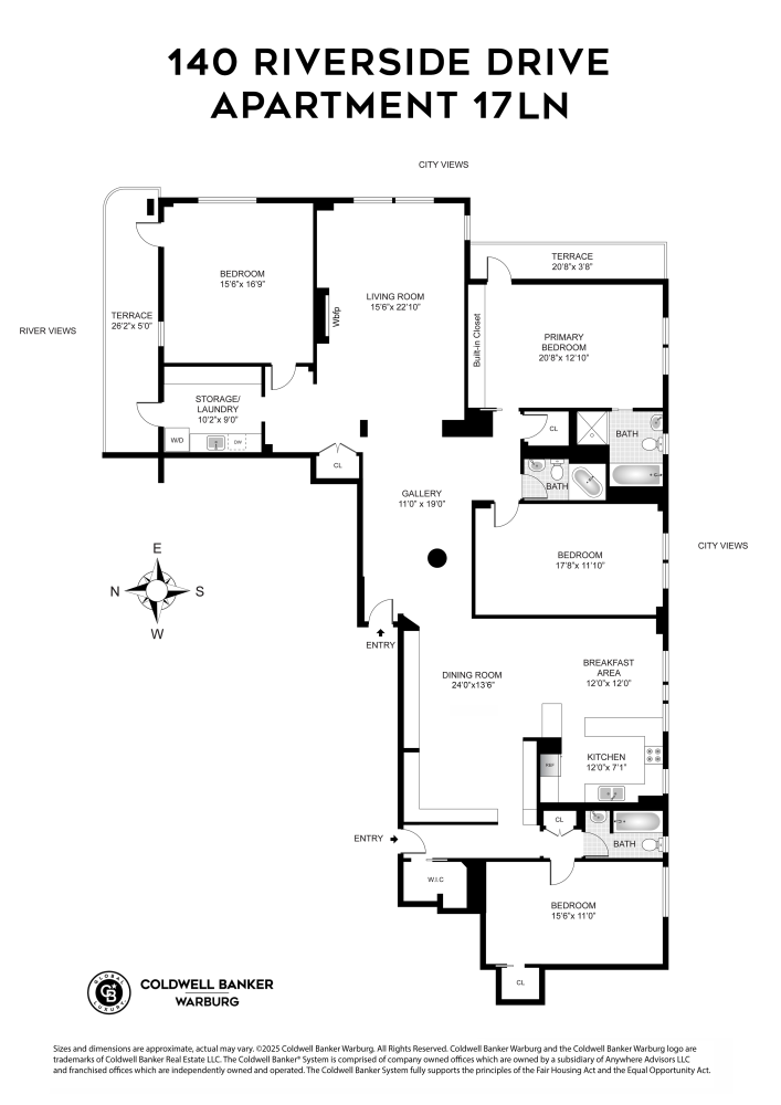 140 RIVERSIDE Drive 17LN