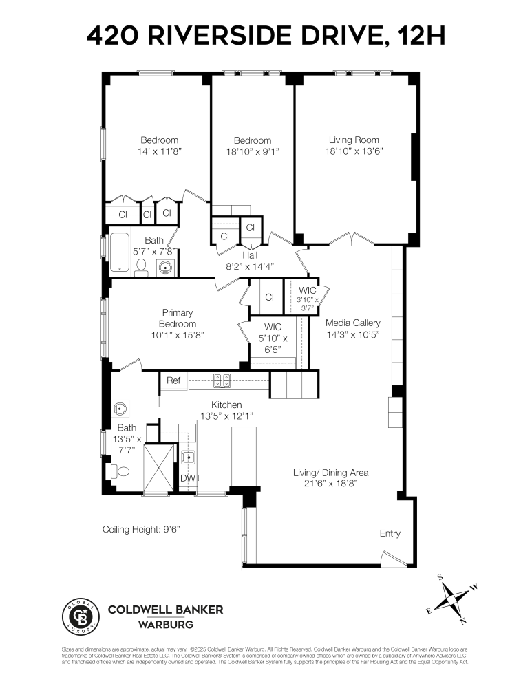 420 RIVERSIDE Drive 12H