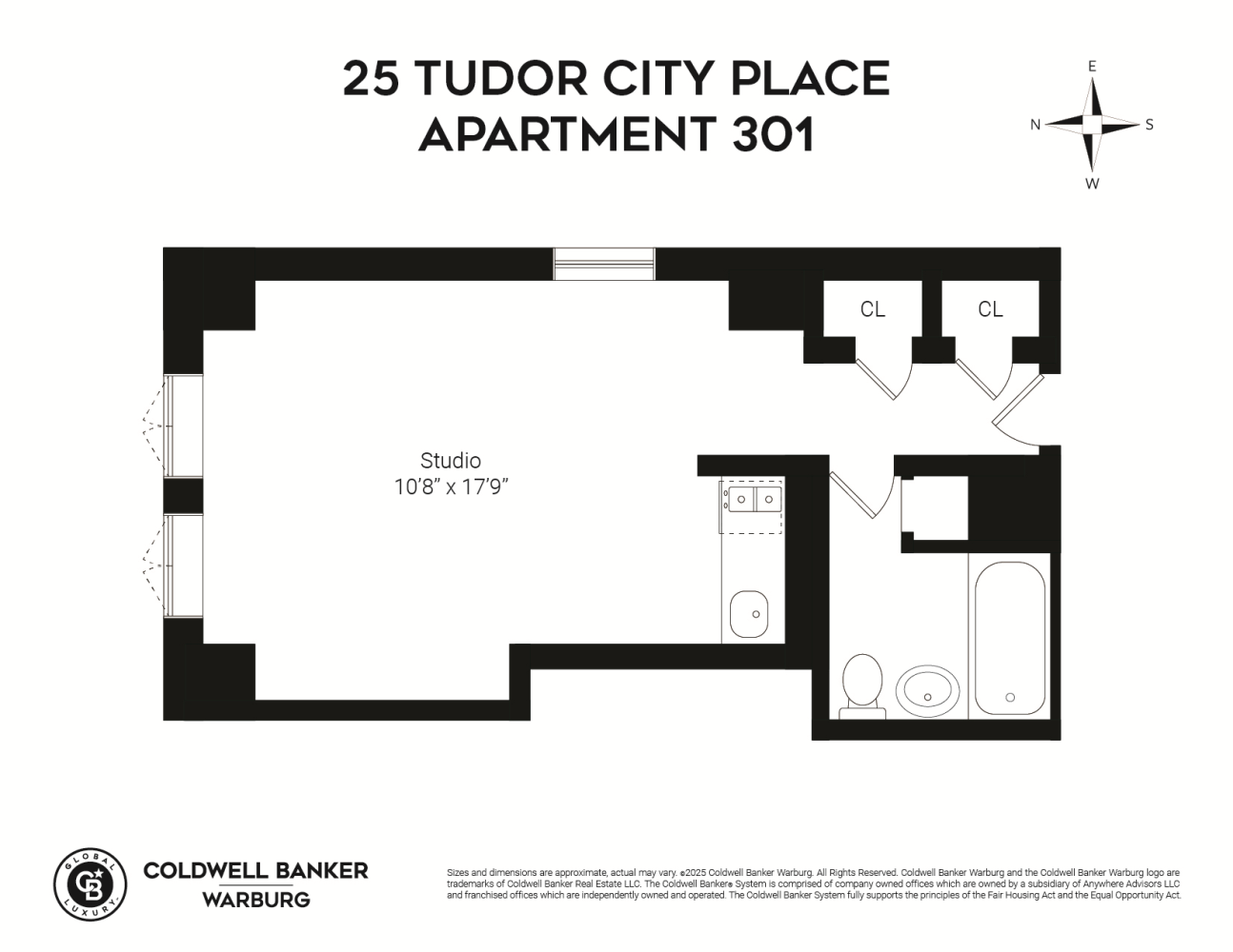 25 TUDOR CITY Place 301
