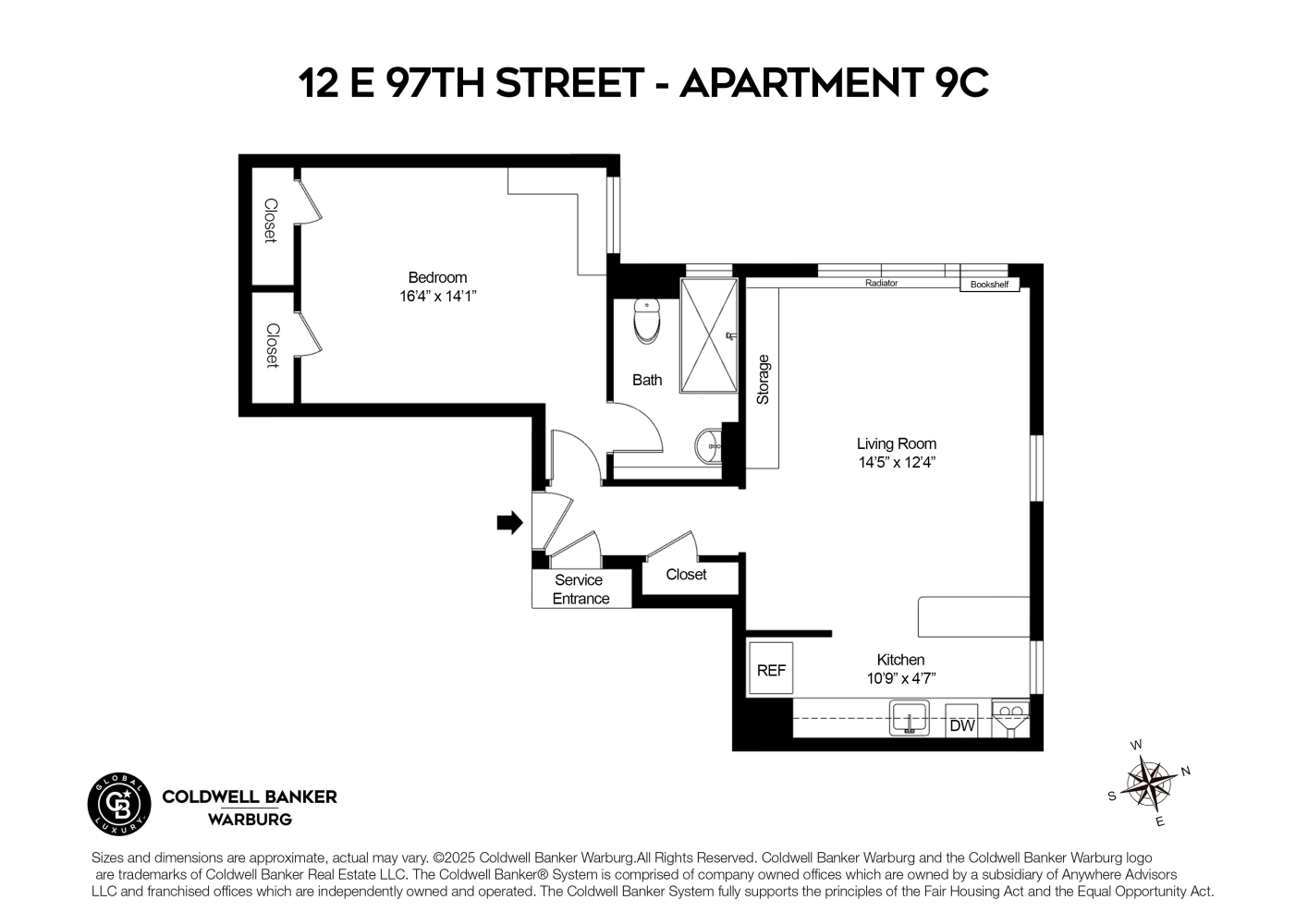 12 E 97TH Street 9C