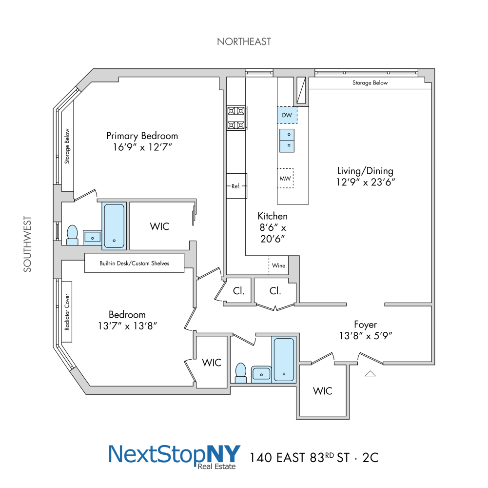 140 E 83RD Street 2C