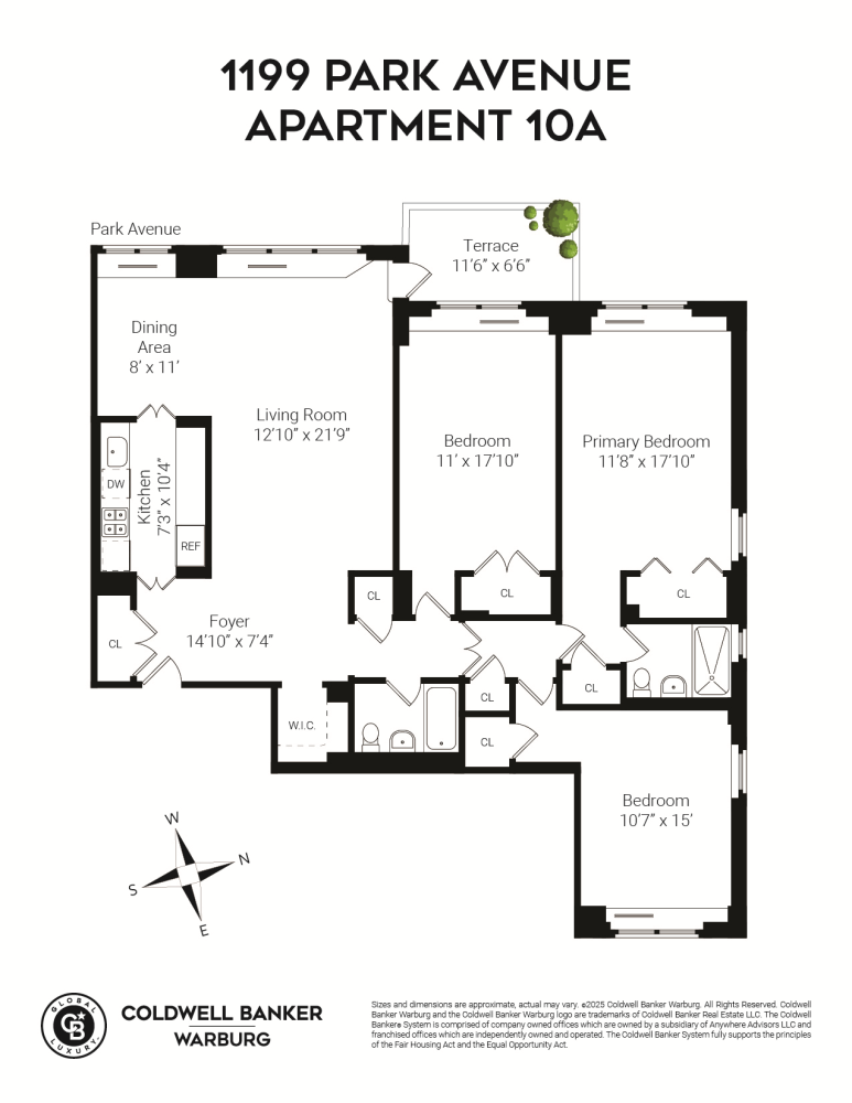 1199 PARK Avenue 10A