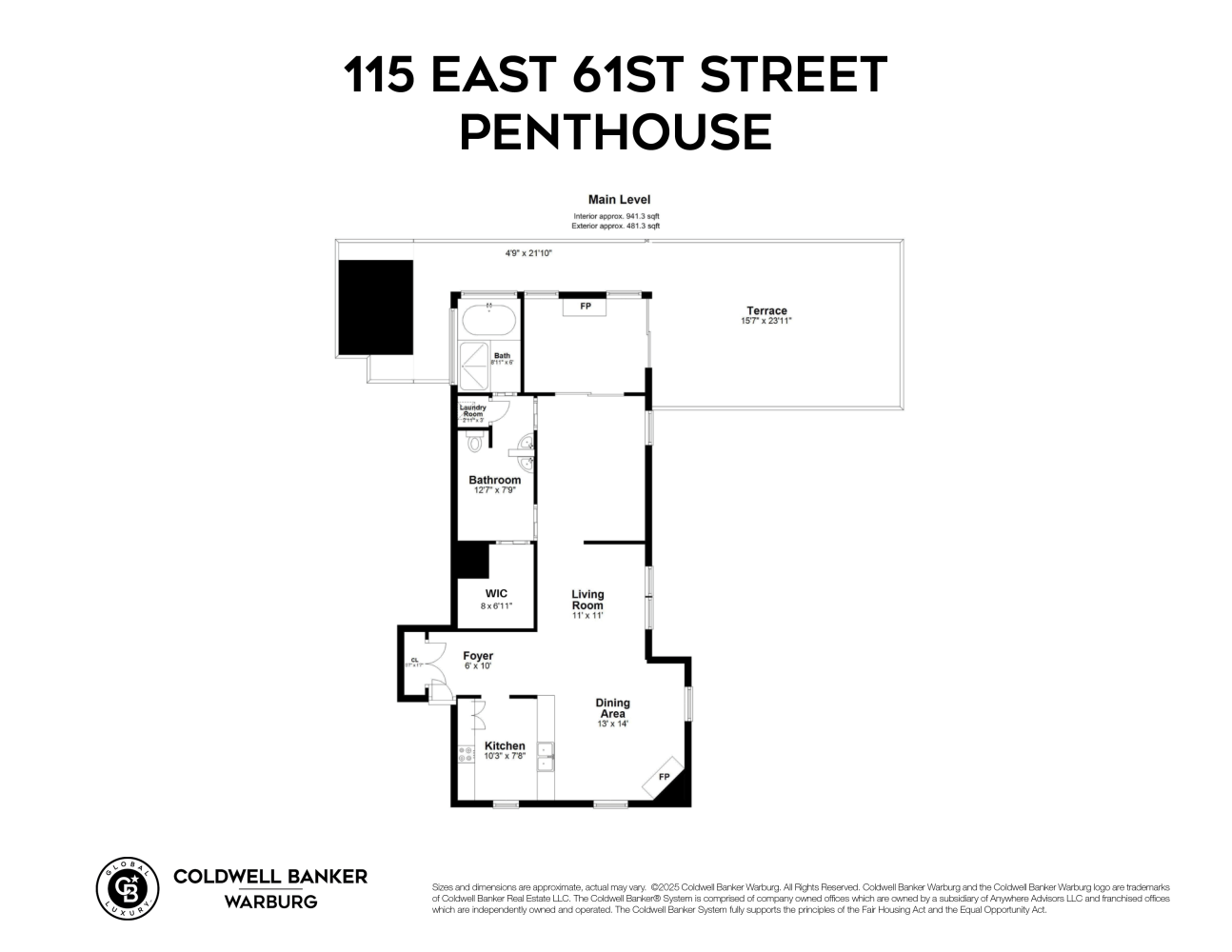 115 E 61ST Street PH