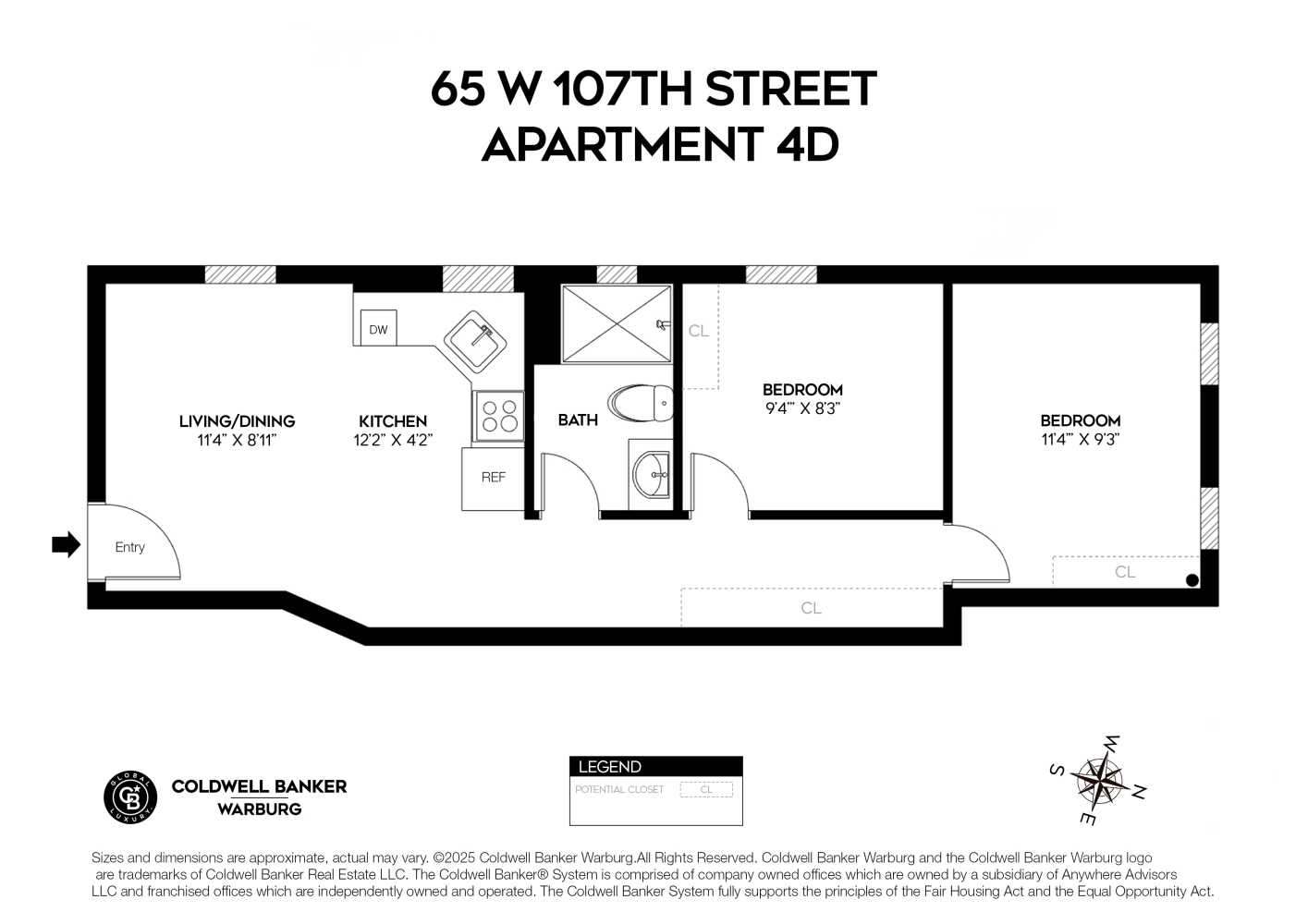 65 W 107TH Street 4D