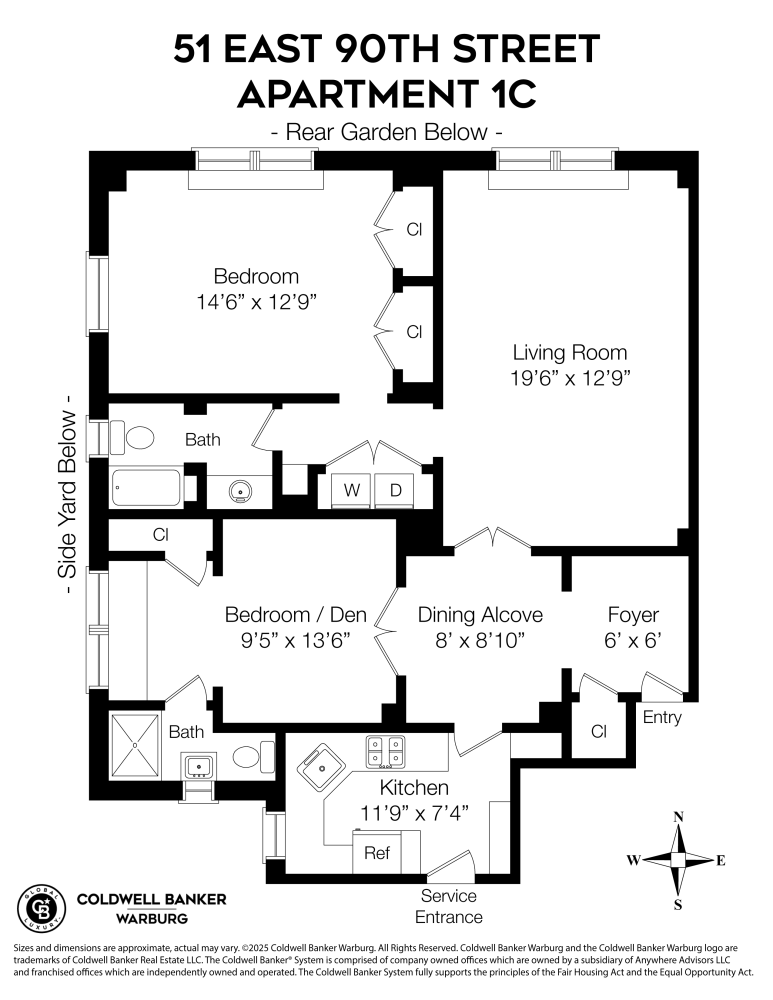 51 E 90TH Street 1C