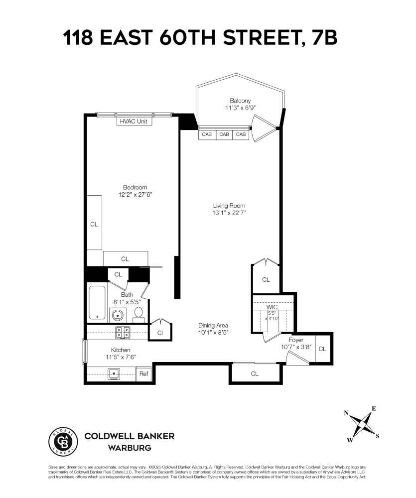 118 E 60TH Street 7B
