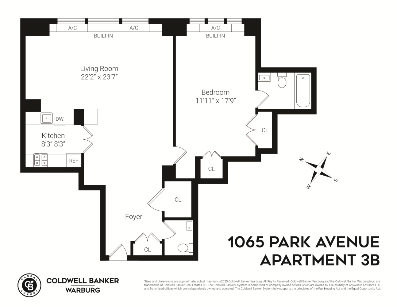 1065 PARK Avenue 3B