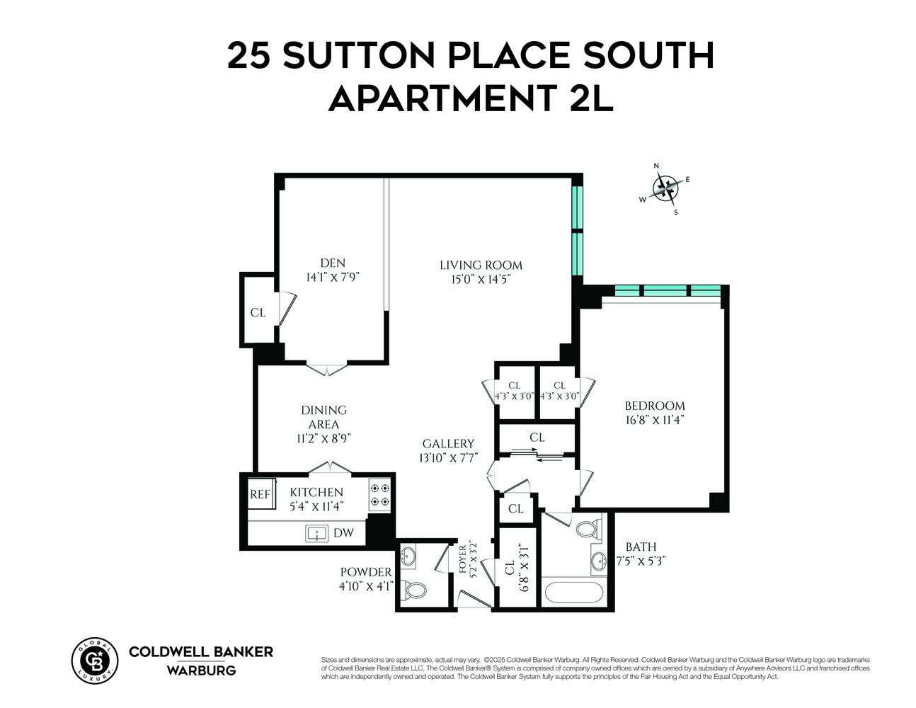 25 SUTTON Place S 2L