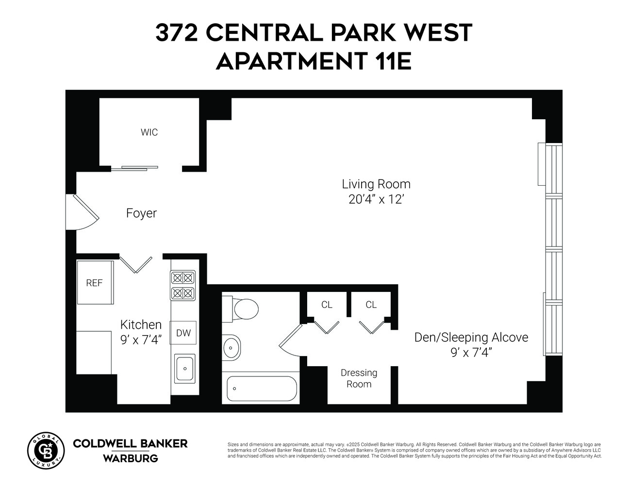 372 CENTRAL Park W 11E