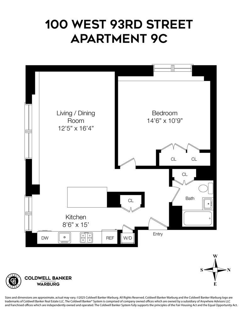 100 W 93RD Street 9C