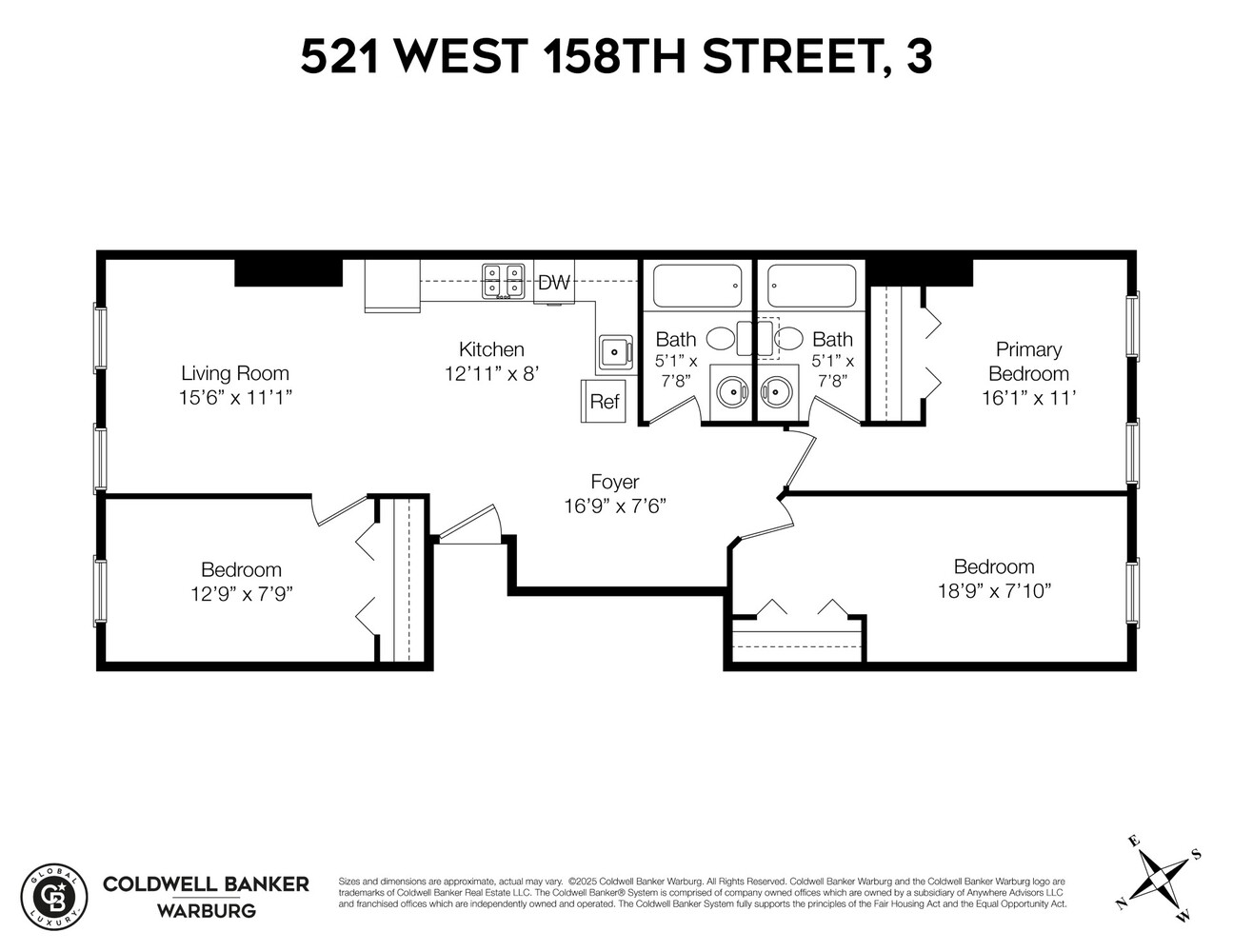 521 W 158TH Street 3F