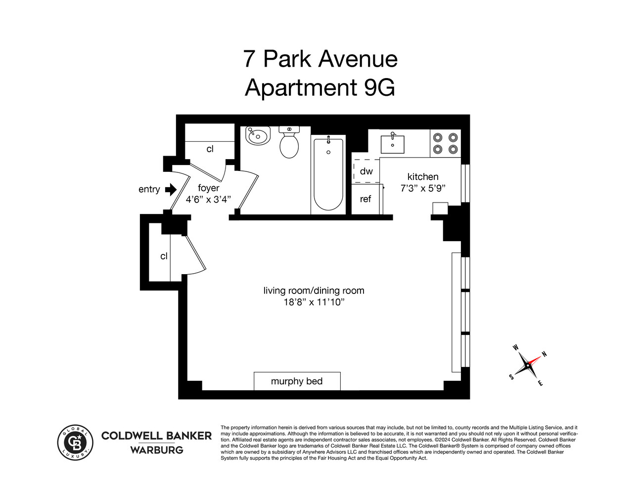 7 PARK Avenue 9G