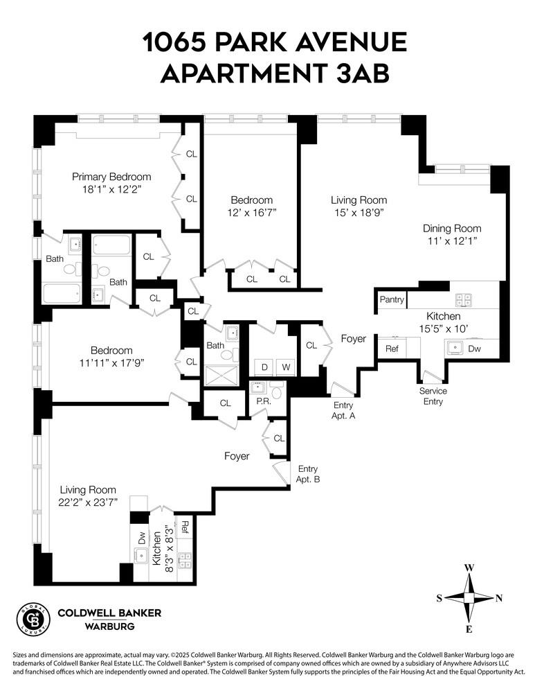 1065 PARK Avenue 3A/B
