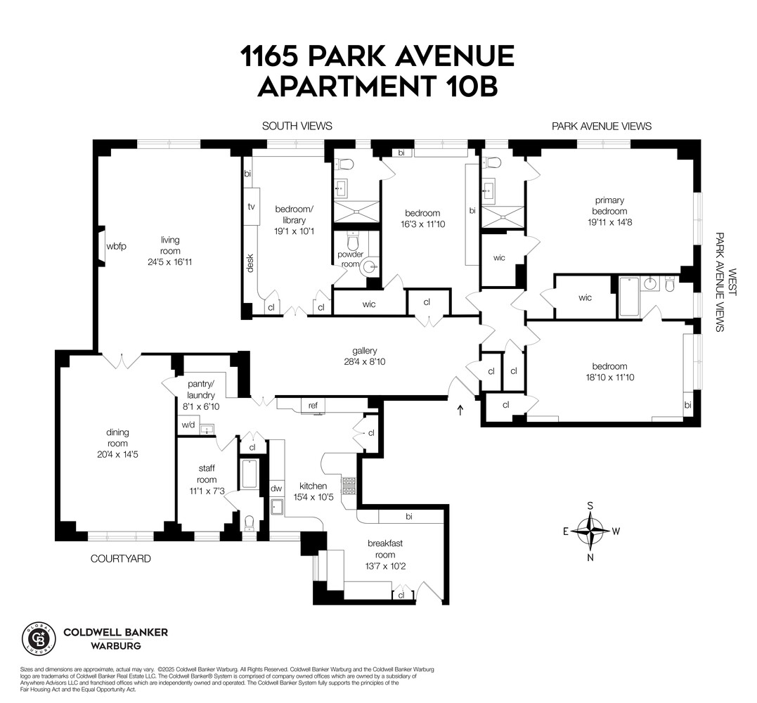 1165 PARK Avenue 10B