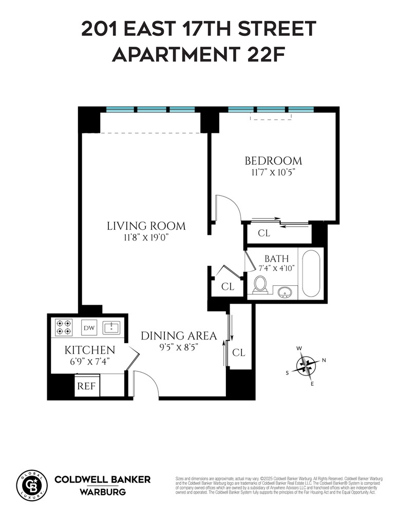 201 E 17TH Street 22F