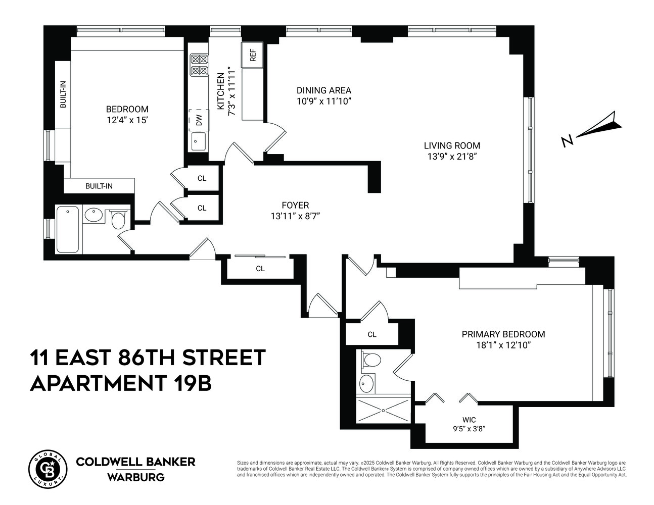 11 E 86TH Street 19B