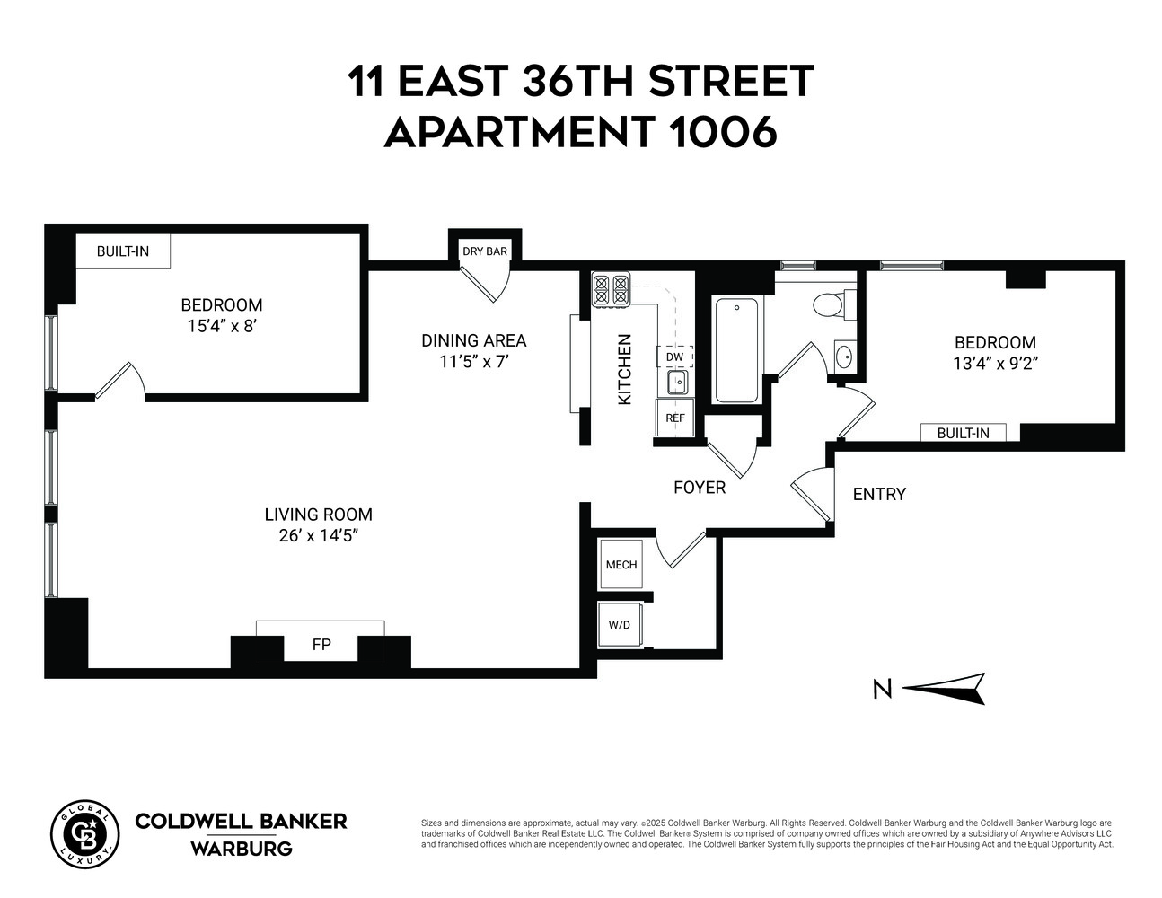 11 E 36TH Street 1006