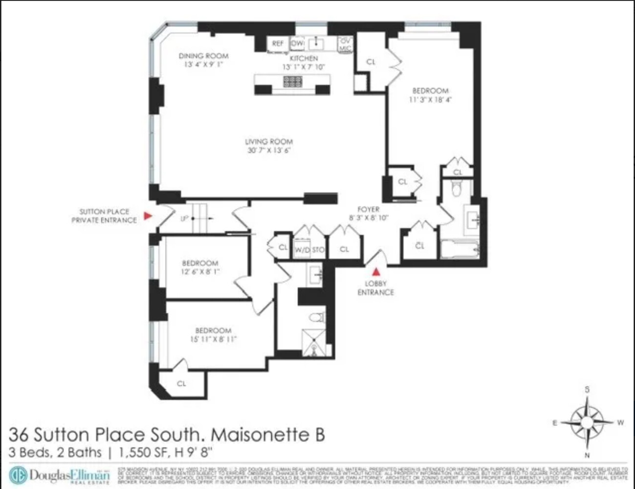 36 SUTTON Place S MAISONETTE