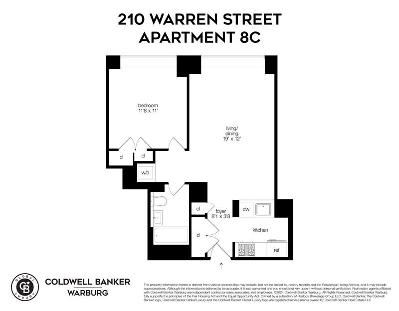 210 WARREN Street 8C