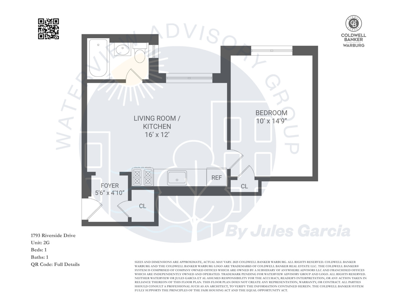 1793 RIVERSIDE Drive 2G