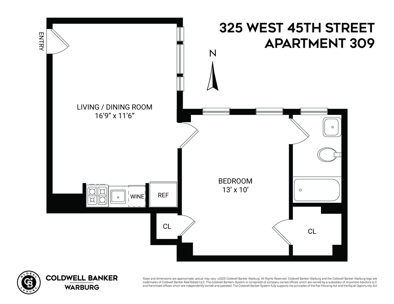 325 W 45TH Street 309