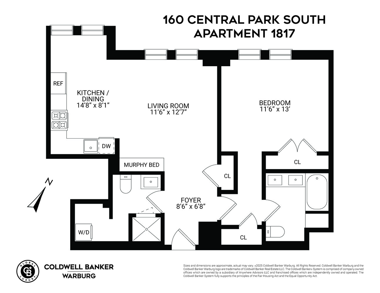 160 CENTRAL Park S 1817