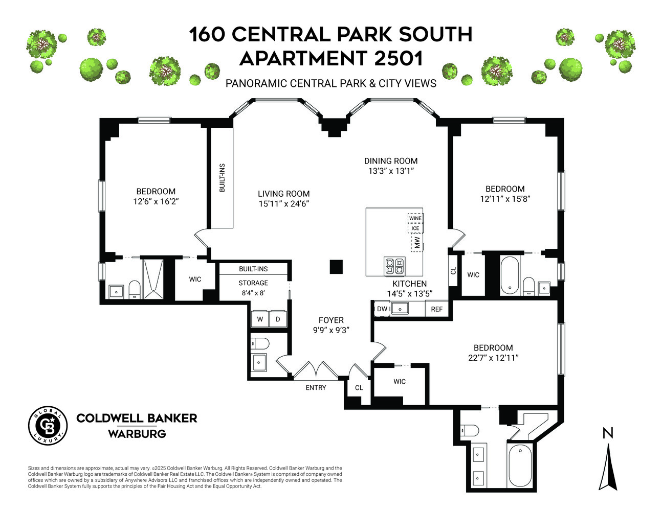 160 CENTRAL Park S 2501