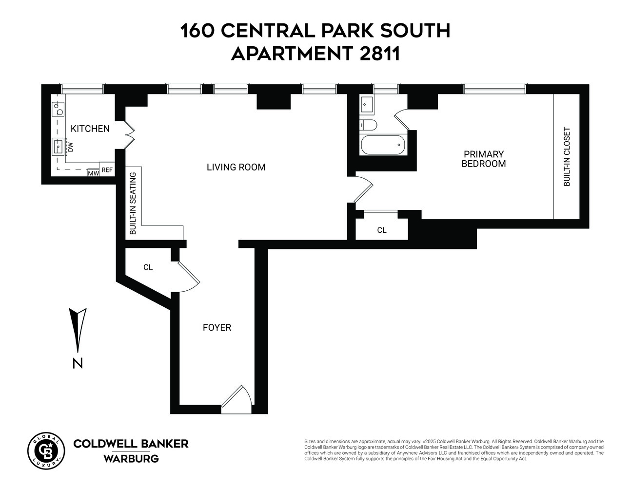 160 CENTRAL Park S 2811