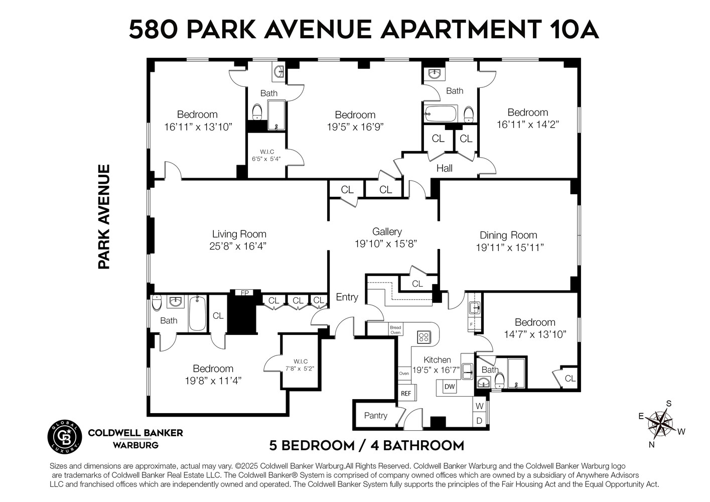 580 PARK Avenue 10A