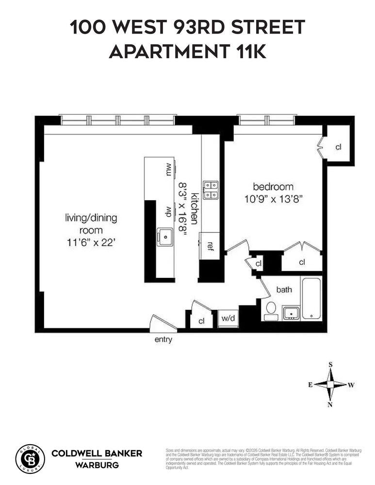 100 W 93RD Street 11K