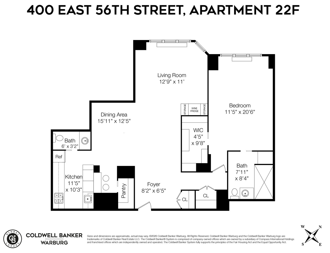 400 E 56TH Street 22F