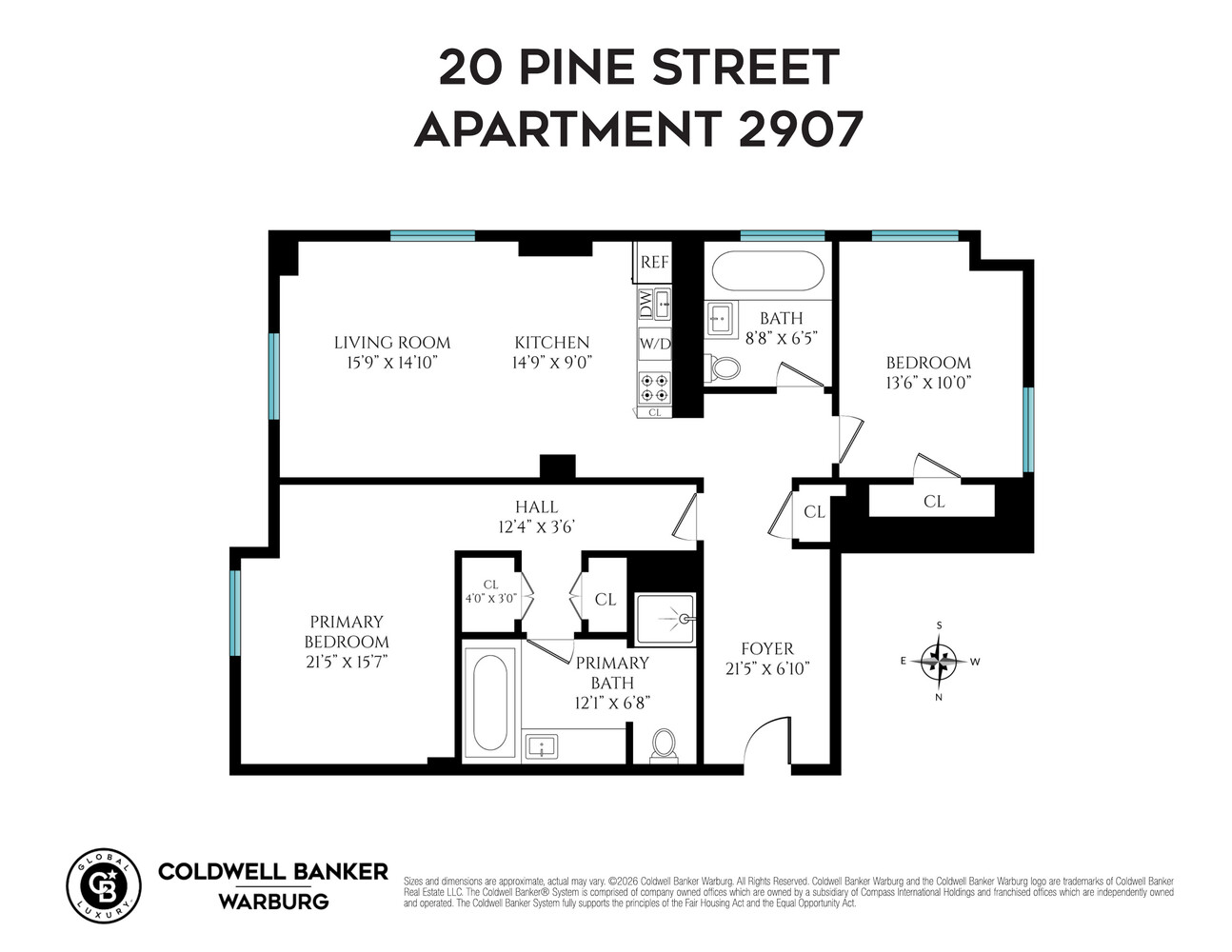 20 PINE Street 2907