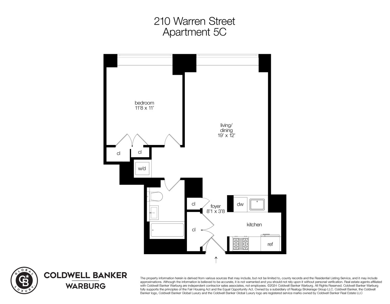 210 WARREN Street 5C