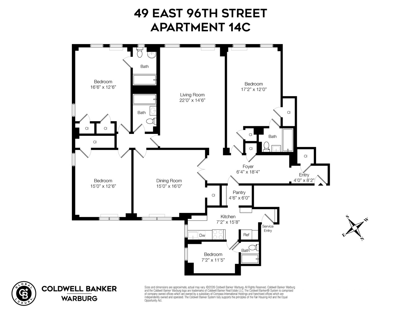 49 E 96TH Street 14C