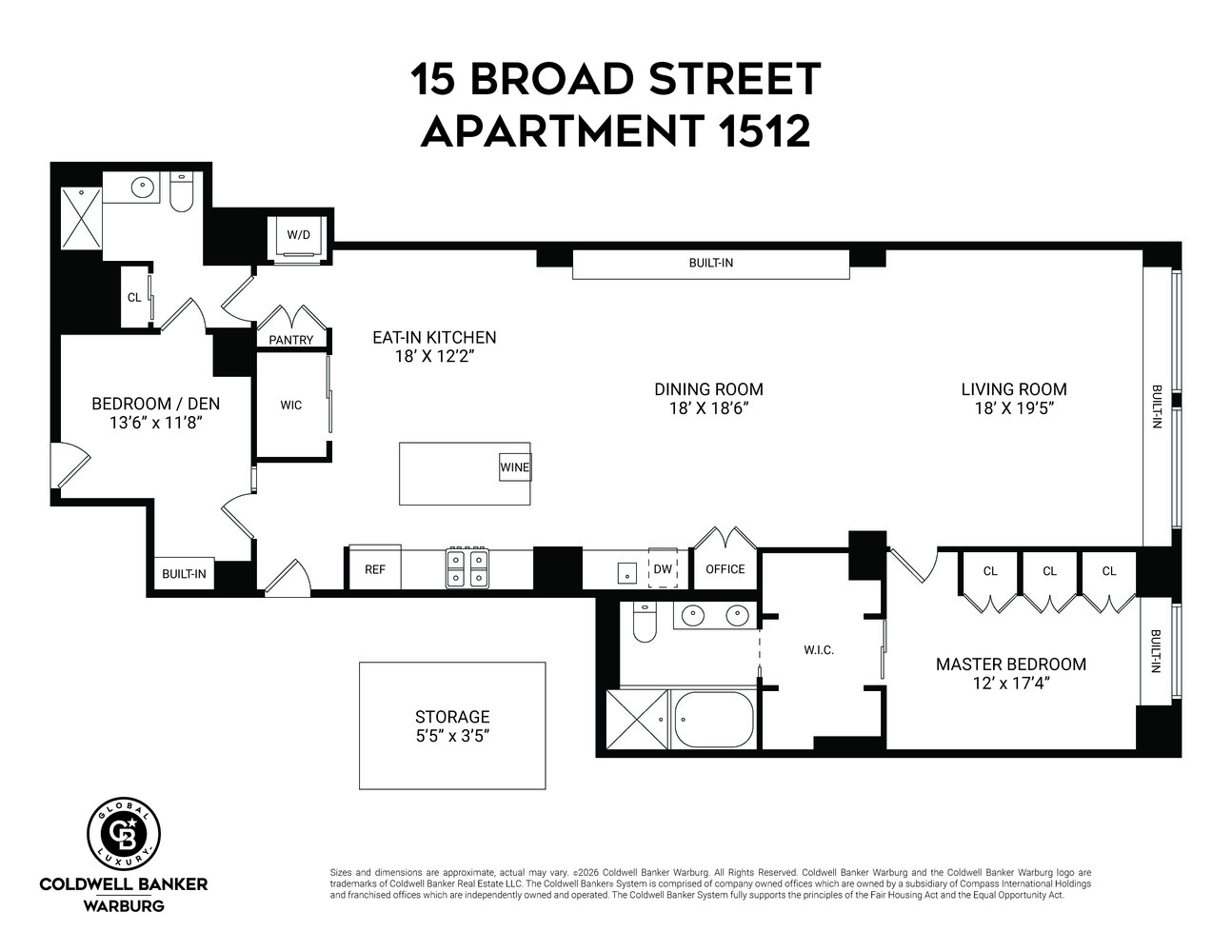 15 BROAD Street 1512