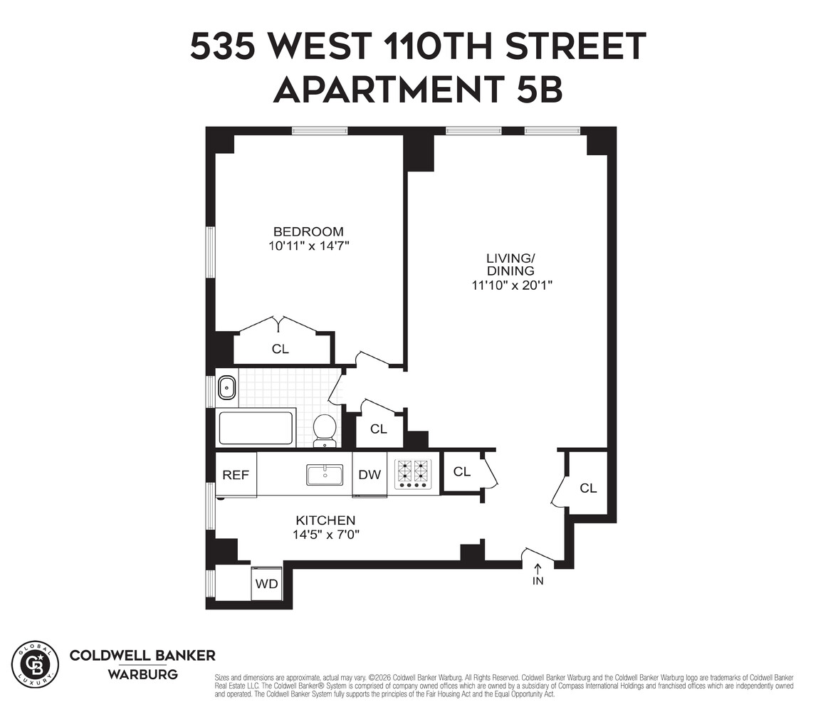 535 W 110TH Street 5B