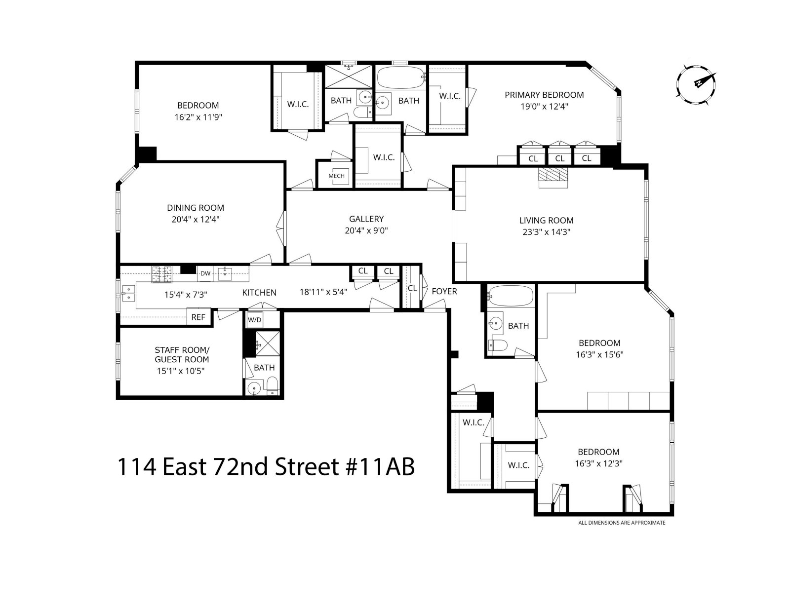 114 E 72ND Street 11A/B