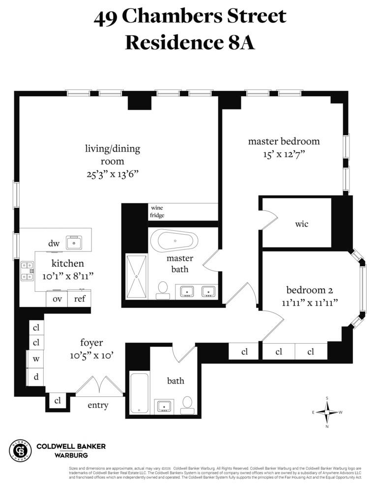 49 CHAMBERS Street 8A