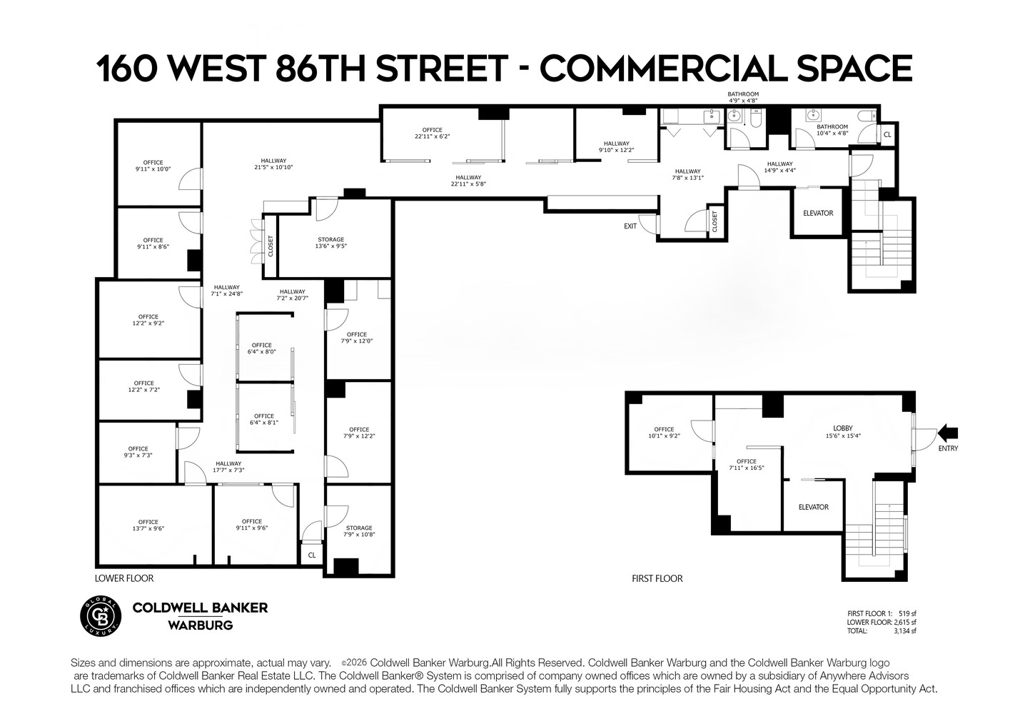 160 W 86th Street, Commercial