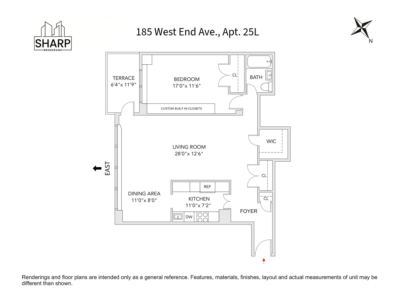 185 W END Avenue 25L